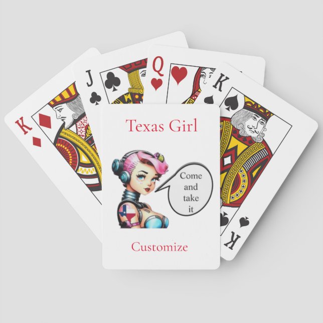 Baralho Texas Girl Thunder_Cove (Verso)