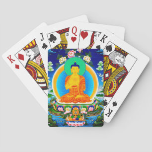 Baralho Thangka Prabhutaratna Buda oriental Legal