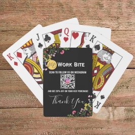 Baralho Thank You Wildflower Business Instagram Qr Code