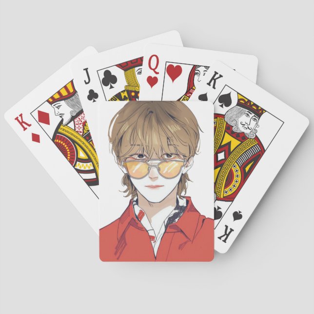 Baralho The8 SEVENTEEN K-Pop Fan Art Playing Cards (Verso)