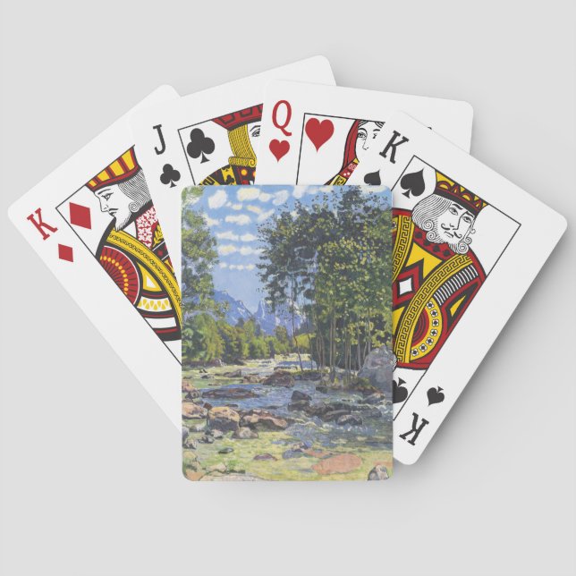 Baralho The Black Lutschina (de Ferdinand Hodler) (Verso)