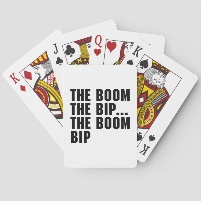 Baralho The Boom Bip (Verso)