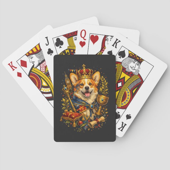 Baralho The Corgi King (Verso)