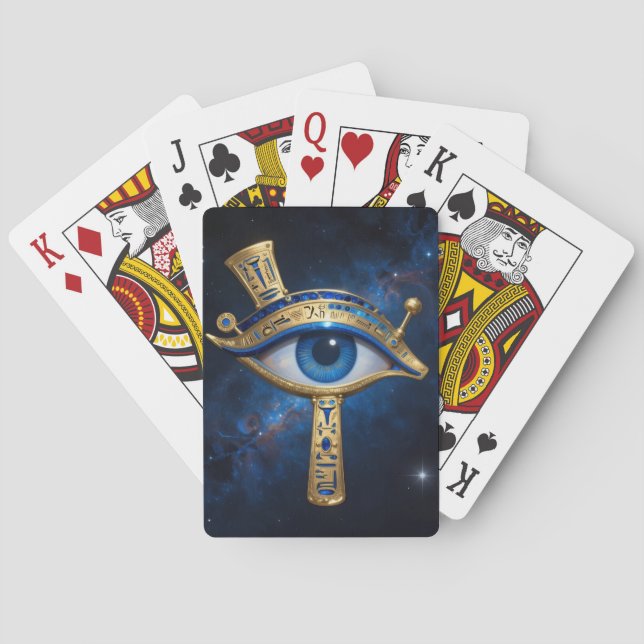 Baralho The Egyptian Eye´7 (Verso)