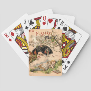 Baralho The Nursery Alice 1890 Capa Vintage Mundo das Mara
