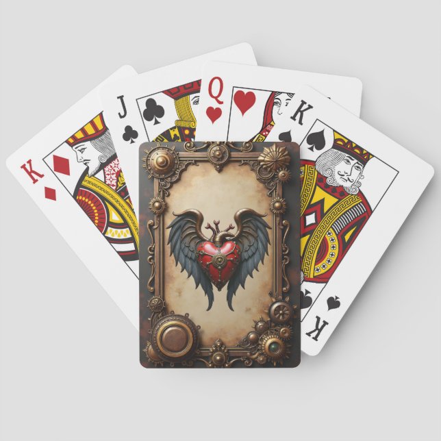 Baralho The pulsating heart of mechanics, (Verso)