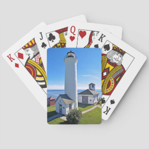 Baralho Tibetes Point Lighthouse, Nova York Jogando Cartõ