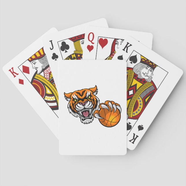 Baralho tigre com bola (Verso)