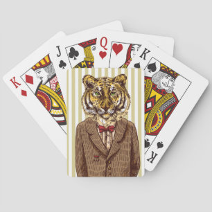 Baralho Tigre no desgaste da noite