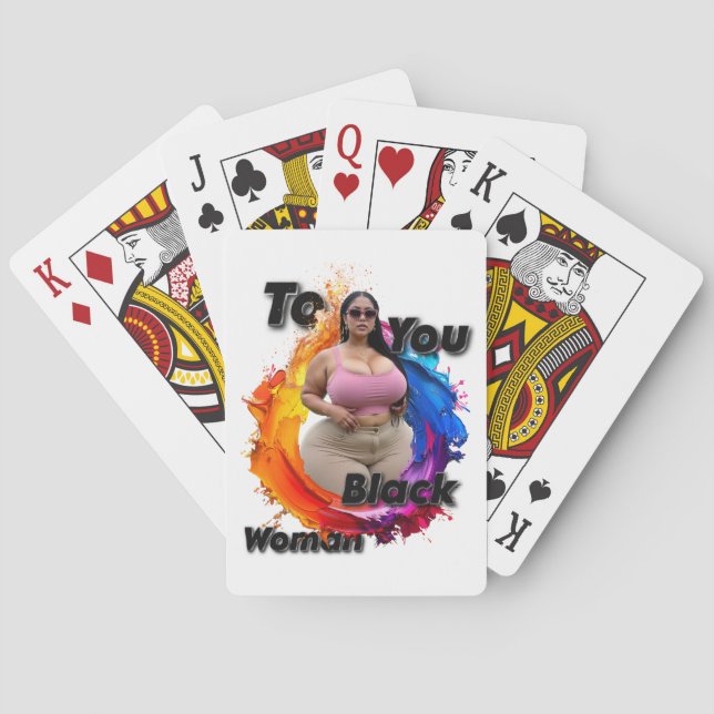 Baralho To You Black Woman (Verso)