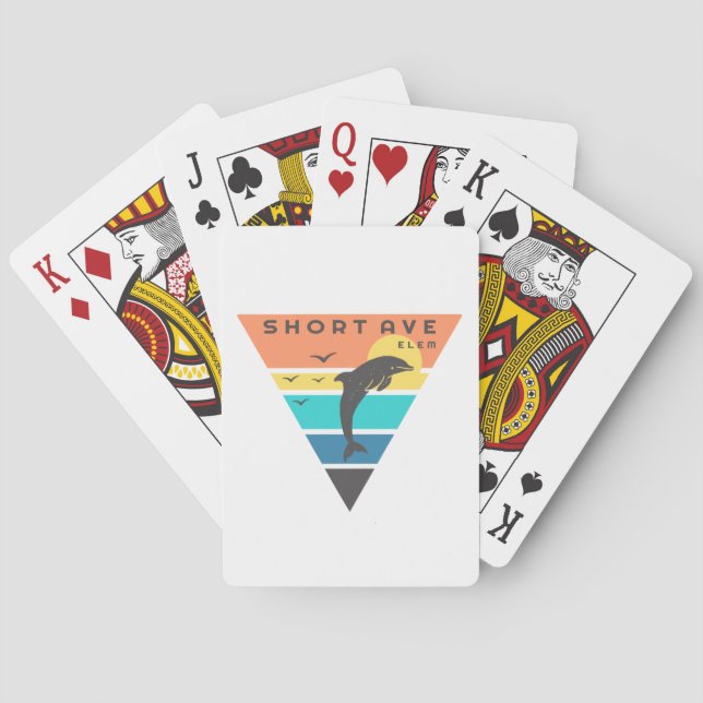 Baralho Tocando Cartões (Verso)