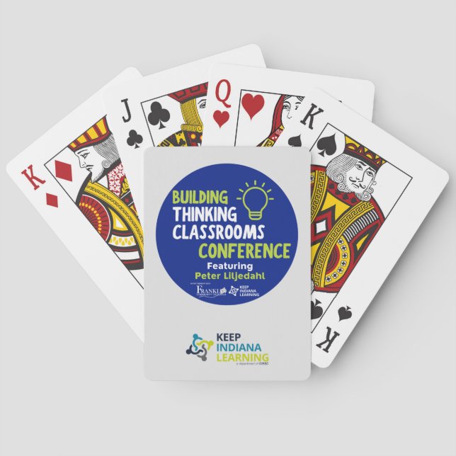 Baralho Tocando Cartões (Verso)