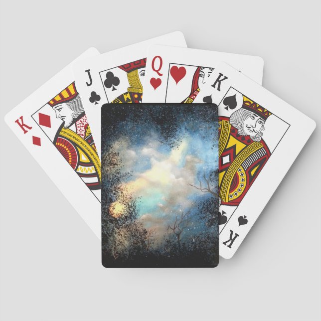 Baralho Tocando Cartões (Verso)