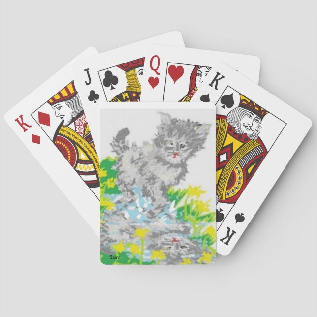 Baralho Tocando Cartões (Verso)