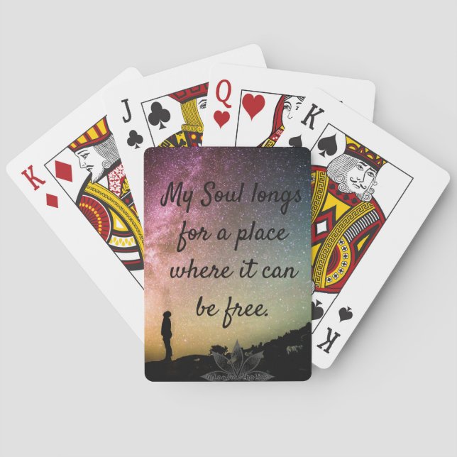 Baralho Tocando Cartões (Verso)