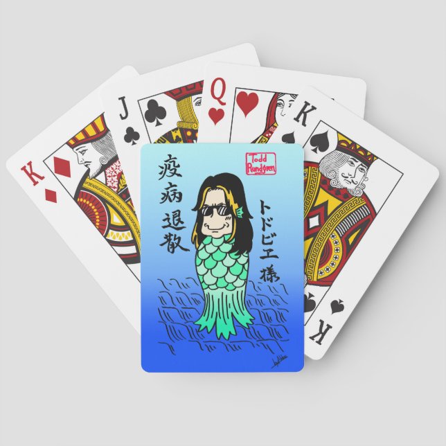 Baralho Toddbie-Sama Jogando Cartões (Verso)