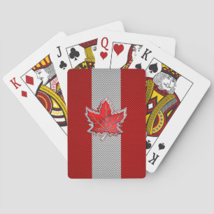 Baralho Todos os Folhetos Vermelhos Canadenses em Impress