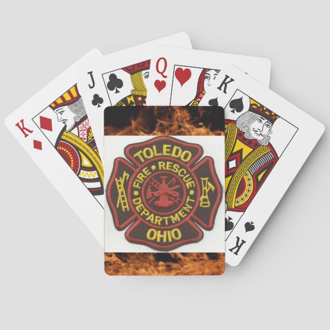 Baralho Toledo Fire Department - Cartões (Verso)