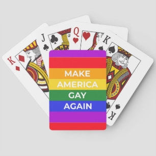 Baralho Tornar a América Gay novamente