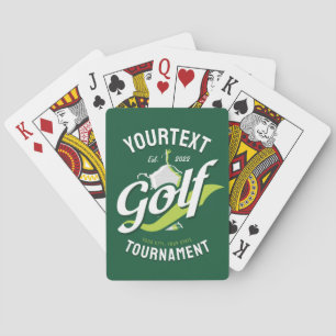 Baralho Torneio de Golfe do nome Pro Golf Torphy Golfing
