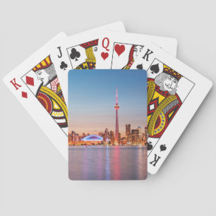 Baralho Toronto Skyline no Sunset