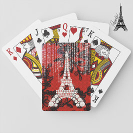Baralho Torre Eiffel Bling