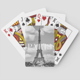 Baralho Torre Eiffel em Paris, França