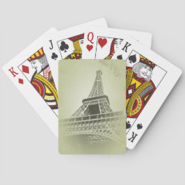 Baralho Torre Eiffel em tom sépia
