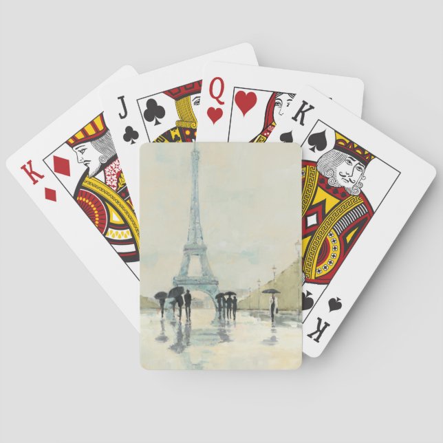 Baralho Torre Eiffel | Paris Na Chuva (Verso)