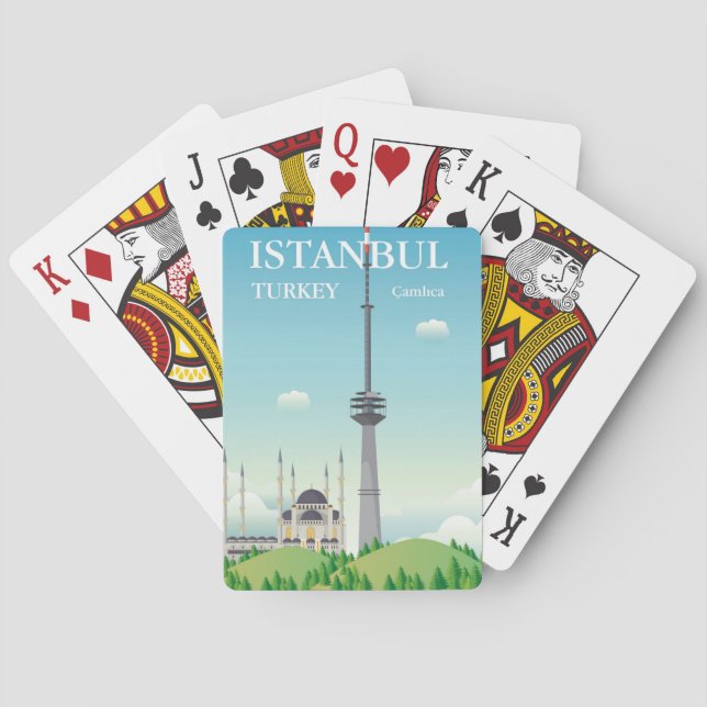 Baralho Torre | Istambul de Camlica, Turquia (Verso)