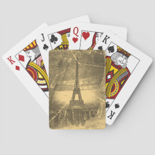 Baralho Torre Vintage Eiffel Paris