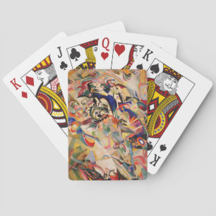 Baralho Trabalho de arte de pintura de Abstrato moderno Ka