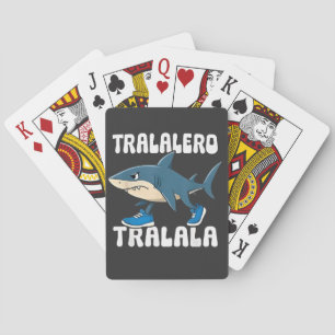 Baralho Tralalalero Tralala Funny Shark Meme