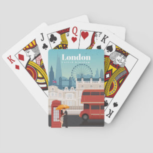 Baralho Travel Art Travel To London England