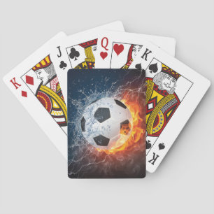 Baralho Travesseiro decorativo de futebol/futebol