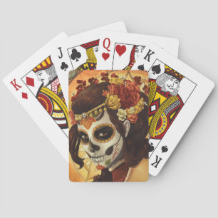 Baralho Travesseiro decorativo Dia De Los Muertos