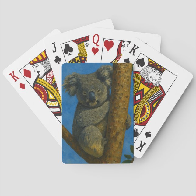 Baralho Tree Hugger - Koala, na Canopia (Verso)