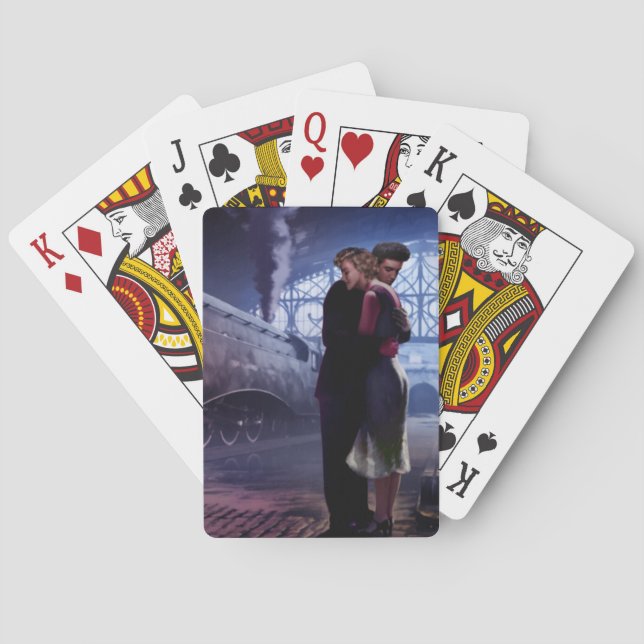 Baralho Trem azul (Verso)