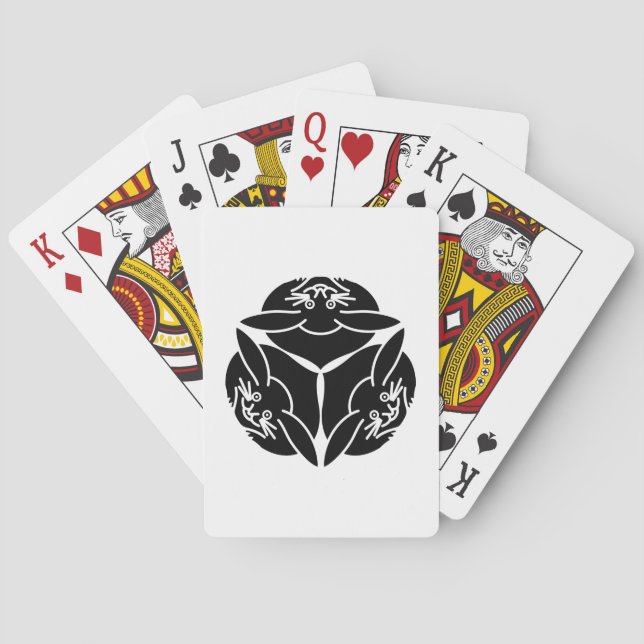 Baralho Três coelhos (Verso)