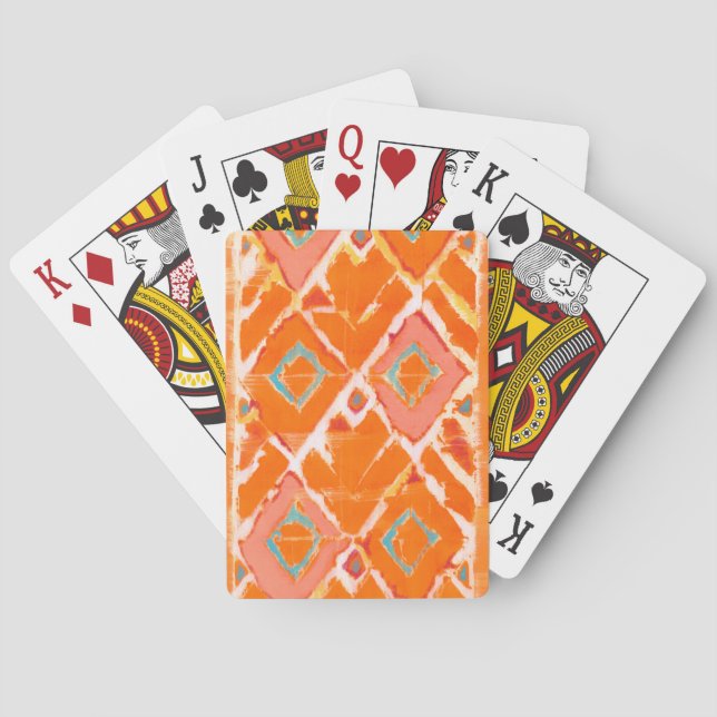Baralho Tribal Laranja II (Verso)