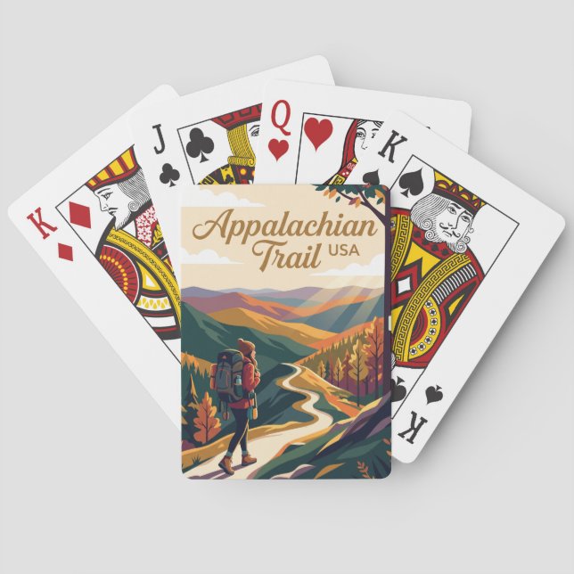 Baralho Trilha Appalachian EUA (Verso)