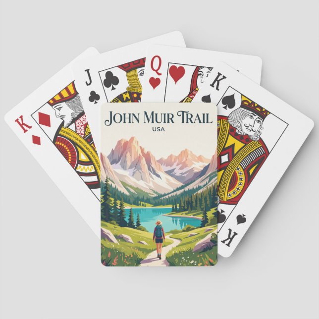 Baralho Trilha John Muir EUA (Verso)