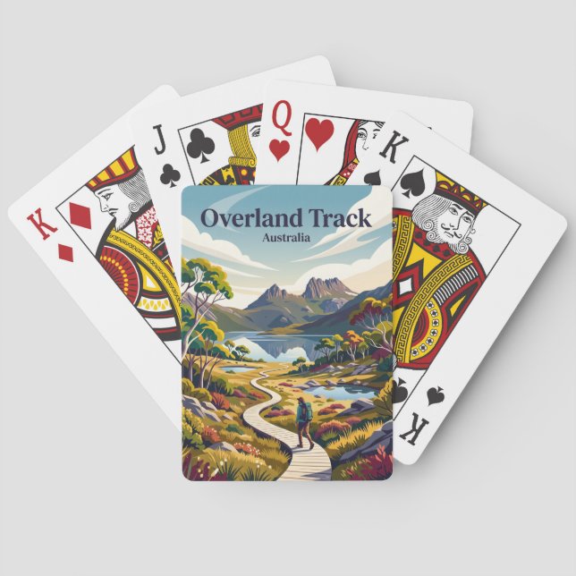 Baralho Trilha Overland Austrália (Verso)