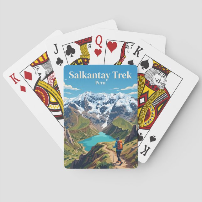 Baralho Trilha Salkantay Peru (Verso)