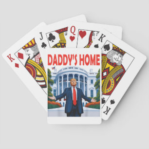Baralho Trump Daddys Casa Branca Presente