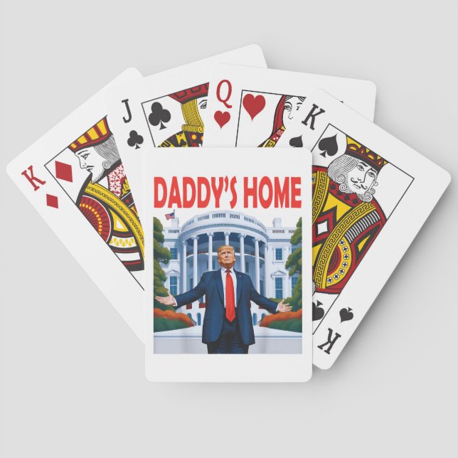 Baralho Trump Daddys Home (Verso)
