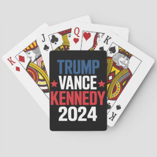 Baralho Trump Vance Kennedy Presidente Eleição 2024 