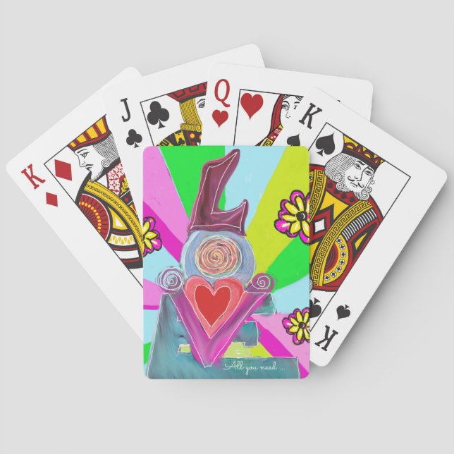 Baralho Tudo o que você precisa….Compartilhe o Amor  (Verso)