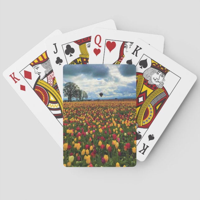Baralho Tulip Fazenda em Oregon (Verso)
