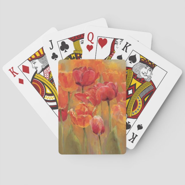 Baralho Tulipas no meio (Verso)